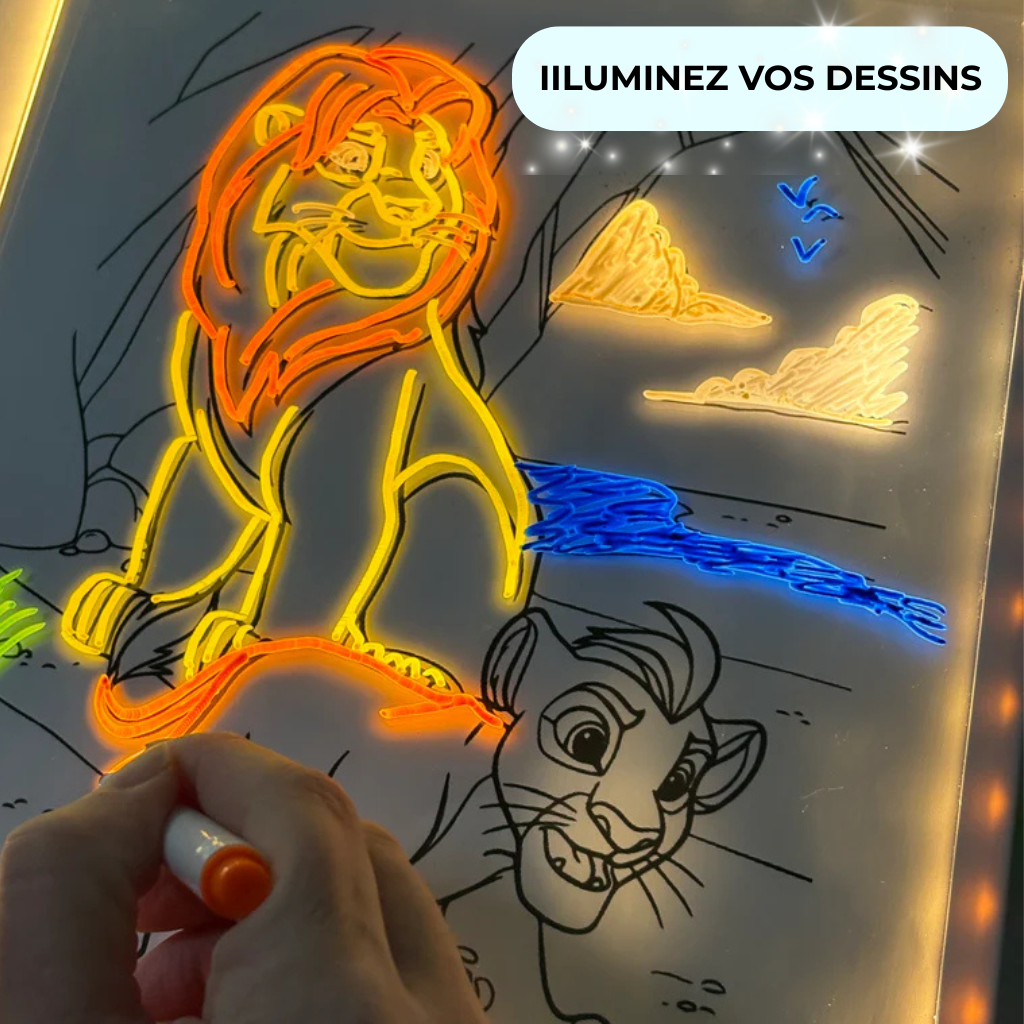 Tablette lumineuse LUMIKIDS