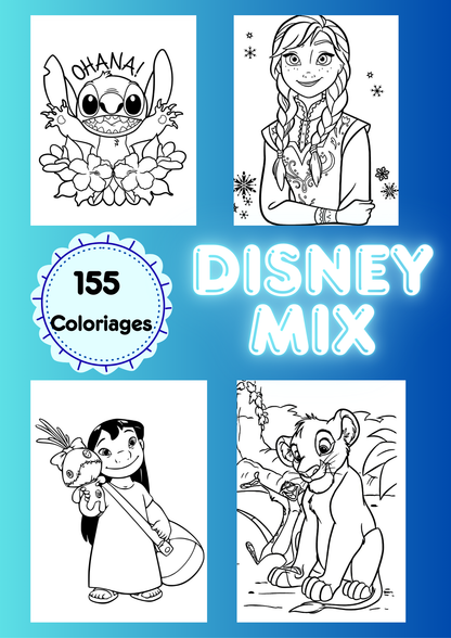 Livre de coloriage Disney