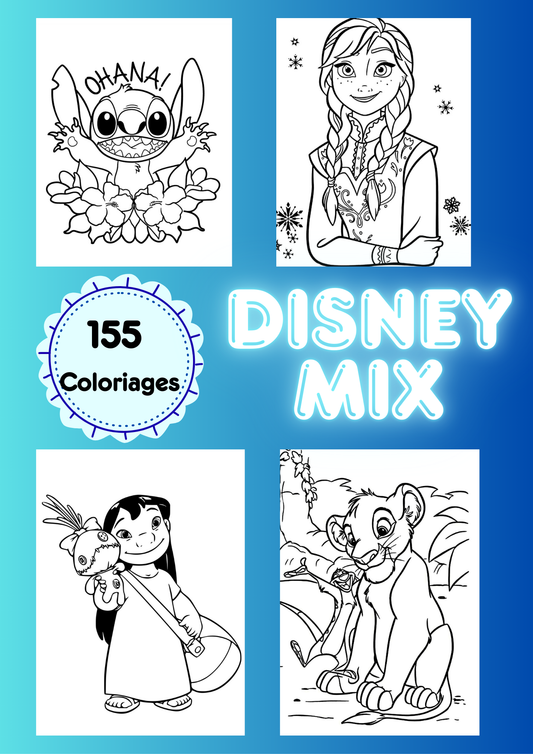 Livre de coloriage Disney