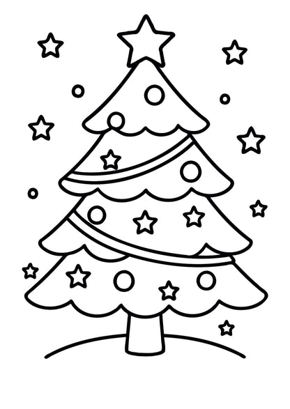 Livre de coloriage d'Hiver