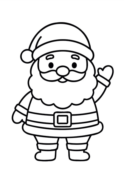 Livre de coloriage d'Hiver